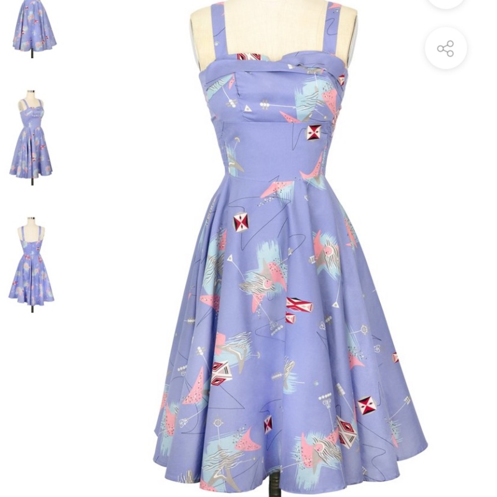 Trashy Diva Lilac Atomic Trixie Dress NWT - Picture 1 of 4